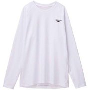 L/S Back Mesh Across Tee SF72003 W Lサイズ [アウトドア カットソー メンズ]
