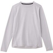 ロングスリーブアルファドライTシャツ L/S ALPHADRY Tee SAW32001 グレイ(GY) Lサイズ [フィットネス シャツ レディース]
