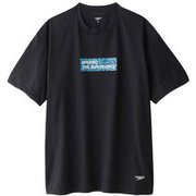 S/S Box Graphic Print Tee SA32023 K Lサイズ [フィットネス シャツ メンズ]