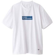 S/S Box Graphic Print Tee SA32023 W Mサイズ [フィットネス シャツ メンズ]