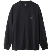 L/S Skatepark  Graphic Print Tee SA32024 K Mサイズ [フィットネス シャツ メンズ]