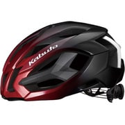 自転車ヘルメット IZANAGI メタリックレッド S/M