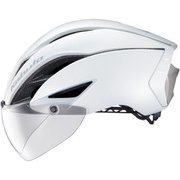 自転車ヘルメット AERO-R1 CVTR パールホワイト S/M