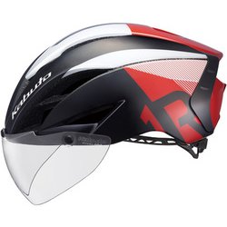 ヨドバシ.com - OGK KABUTO オージーケー カブト AERO-R1 CVTR G-1 レッド S/M [自転車ヘルメット]  通販【全品無料配達】