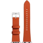 AW-LE01OR [Apple Watch38mm・40mm用本革バンド オレンジ]