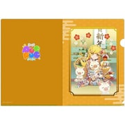 ＜物語＞シリーズ ぷくぷく A4クリアファイル 忍野忍（謹賀新年） [キャラクターグッズ]