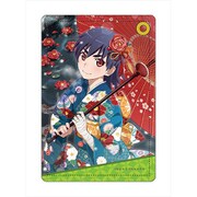 ＜物語＞シリーズ ぷくぷく パスケース 神原駿河（乙なものだろう・・・・・・？） [キャラクターグッズ]