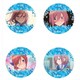 五等分の花嫁 推しキャラ缶バッジセット 中野 三玖 [キャラクターグッズ]