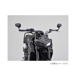 デイトナ　HIGHSIDER　バーエンドミラー　ステルスX6 マットブラック HIGHSIDER バーエンドミラー ステルス X6 マットブラック