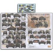 D356277 現用 仏 セネガルに於けるフランス軍所属のAML-60とAML-90 [1/35スケール ミリタリーデカール]