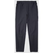 エアスタイリッシュパンツ(9ブ) QMMPJD32 BLK Oサイズ [機能性スポーツウェア ロングパンツ メンズ]