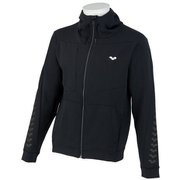 フードジップパーカー AMUPJF20 (BLK)ブラック Mサイズ [アウトドア スウェット レディース]