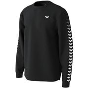 ロングスリーブシャツ AMUPJB50 (BLK)ブラック Lサイズ [機能性スポーツウェア シャツ レディース]