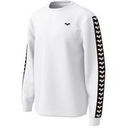 ロングスリーブシャツ AMUPJB50 (WHT)ホワイト Lサイズ [機能性スポーツウェア シャツ レディース]
