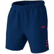 ショートパンツ AMUPJD84 (NVRD)ネイビー×レッド Lサイズ [機能性スポーツウェア ショートパンツ レディース]