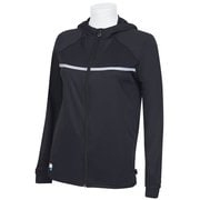 T-body パーカー ASN-0400W (BLK)ブラック Mサイズ [機能性スポーツウェア シャツ レディース]
