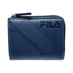 ドットグラデーション L型ファスナー小銭入 紺 61FL54