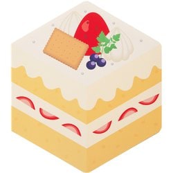 スクラップアルバム ハニカム ケーキ XP-6506