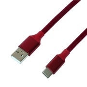 USB-CGT25/RD [手触りが心地よいケーブル C-A 0.5m レッド]