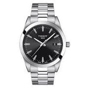 GENTLEMAN(ジェントルマン) QT BK SS 腕時計 並行輸入品 2年保証 T1274101105100