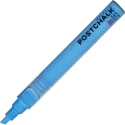 POSTCHALK MARKER WET-WIPE 6MM TIP ポストチョーク 細字 セリース ネオンライトブルー POST-500A-031S