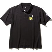 ショートスリーブフラッグポロ S/S FLAG POLO HH32001 ブラック(K) XLサイズ [アウトドア カットソー メンズ]