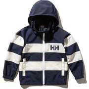 ボーダーベルゲンジャケット K BD BERGEN JACKET HJ12001 (HB) ヘリーブルー 120サイズ [アウトドア ジャケット キッズ]