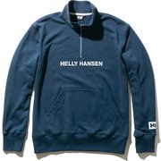 HHロゴスウェットハーフジップ HH Logo Sweat Half-zip HE32024 （AI）アイ Lサイズ [アウトドア スウェット メンズ]