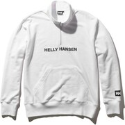 HHロゴスウェットハーフジップ HH Logo Sweat Half-zip HE32024 （W）ホワイト Mサイズ [アウトドア スウェット メンズ]