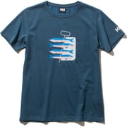 ショートスリーブオプナーティー S/S APNER TEE HE62025 (AI)アイ WMサイズ [アウトドア カットソー レディース]