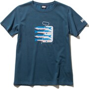 ショートスリーブオプナーティー S/S APNER TEE HE62025 (AI)アイ WLサイズ [アウトドア カットソー レディース]