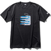 ショートスリーブオプナーティー S/S Apner Tee HE62025 (K)ブラック  XLサイズ [アウトドア カットソー メンズ]