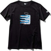 ショートスリーブオプナーティー S/S Apner Tee HE62025 (K)ブラック  WLサイズ [アウトドア カットソー レディース]
