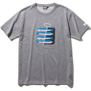 ショートスリーブオプナーティー S/S APNER TEE HE62025 (Z)ミックスグレー Mサイズ [アウトドア カットソー メンズ]