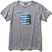 ショートスリーブオプナーティー S/S APNER TEE HE62025 (Z)ミックスグレー WLサイズ [アウトドア カットソー レディース]