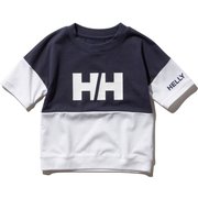 ショートスリーブフットボールティー K S/S Football Tee HJ62004 (HB)ヘリーブルー 110サイズ [アウトドア トップス キッズ]