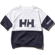 ショートスリーブフットボールティー K S/S Football Tee HJ62004 (W)ホワイト 100サイズ [アウトドア トップス キッズ]