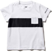 ショートスリーブワンボーダーティー K S/S ONE BD TEE HJ62005 K 100サイズ [アウトドア トップス キッズ]