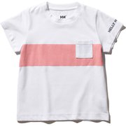 ショートスリーブワンボーダーティー K S/S ONE BD TEE HJ62005 (S)サクラ 110サイズ [アウトドア トップス キッズ]