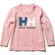 ロングスリーブロゴティー K L/S LOGO TEE HJ32000 (S)サクラ 150サイズ [アウトドア トップス キッズ]