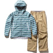ボーダーヘリーレインスーツ BD HELLY RAIN SUIT HOE12001 マツバ(MU) WSサイズ [アウトドア レインウェア レディース]