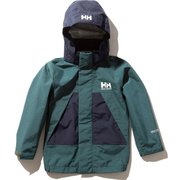 スカンザレインジャケット K Scandza Rain Jacket HOJ11951 （MU）マツバ 110サイズ [アウトドア ジャケット キッズ]
