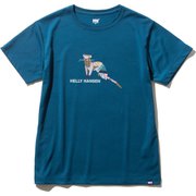 ショートスリーブアニマルティー S/S Animal Tee HOE62003 アイ(AI) WLサイズ [アウトドア カットソー レディース]