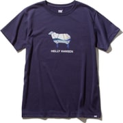 ショートスリーブアニマルティー S/S Animal Tee HOE62003 ヘリーブルー(HB) WMサイズ [アウトドア カットソー レディース]