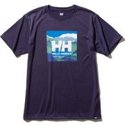 ショートスリーブフィヨルドティー S/S Fjord Tee HOE62005 (HB)ヘリーブルー Mサイズ [アウトドア カットソー メンズ]