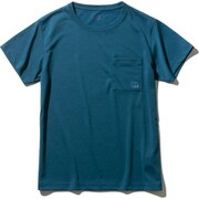 ショートスリーブロゴポケットティー S/S Logo Pocket Tee HOE62007 (AI)アイ WLサイズ [アウトドア カットソー レディース]