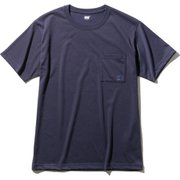 ショートスリーブロゴポケットティー S/S Logo Pocket Tee HOE62007 (HB)ヘリーブルー Lサイズ [アウトドア カットソー メンズ]
