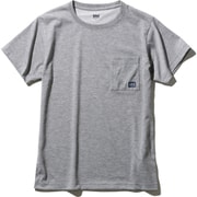 ショートスリーブロゴポケットティー S/S Logo Pocket Tee HOE62007 (Z)ミックスグレー WMサイズ [アウトドア カットソー レディース]