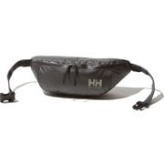 グロングスモールヒップバッグ Grong Small Hip Bag HOY91935 ブラックグレー(KZ) [アウトドア系 ヒップバッグ]