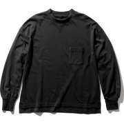 ロングスリーブプレーンティー W L/S Plain Tee HOW32021 （K）ブラック WSサイズ [アウトドア カットソー レディース]